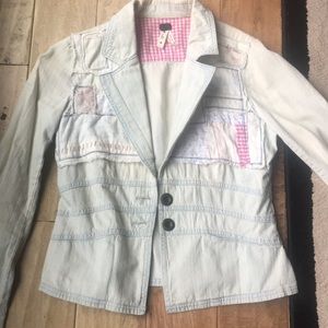 Free people Jean blazer